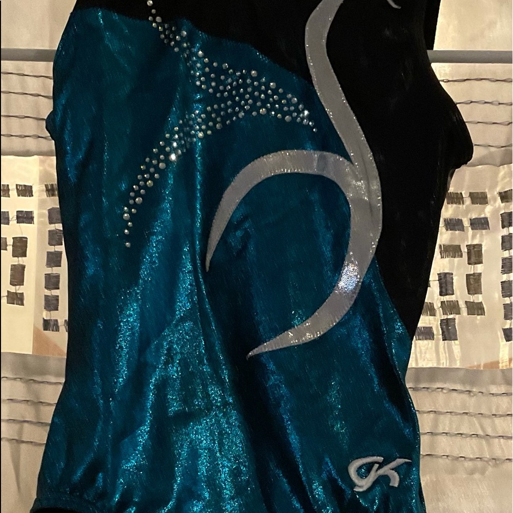 GK matched set, practice and competition leotard.